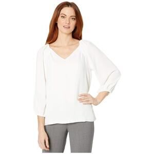 Trina Turk Tamarin Top Whitewash PT (US 00-2)